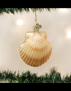 Scallop Clam Shell Ornament