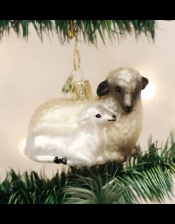 Sheep With Lamb Ornament