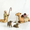 Shepherd & Stable Animals (4Pc)