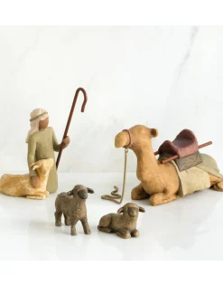 Shepherd & Stable Animals (4Pc)