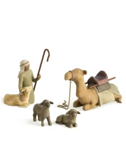 Shepherd & Stable Animals (4Pc)