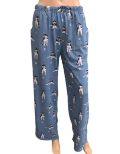 Siberian Husky Pajama Bottoms
