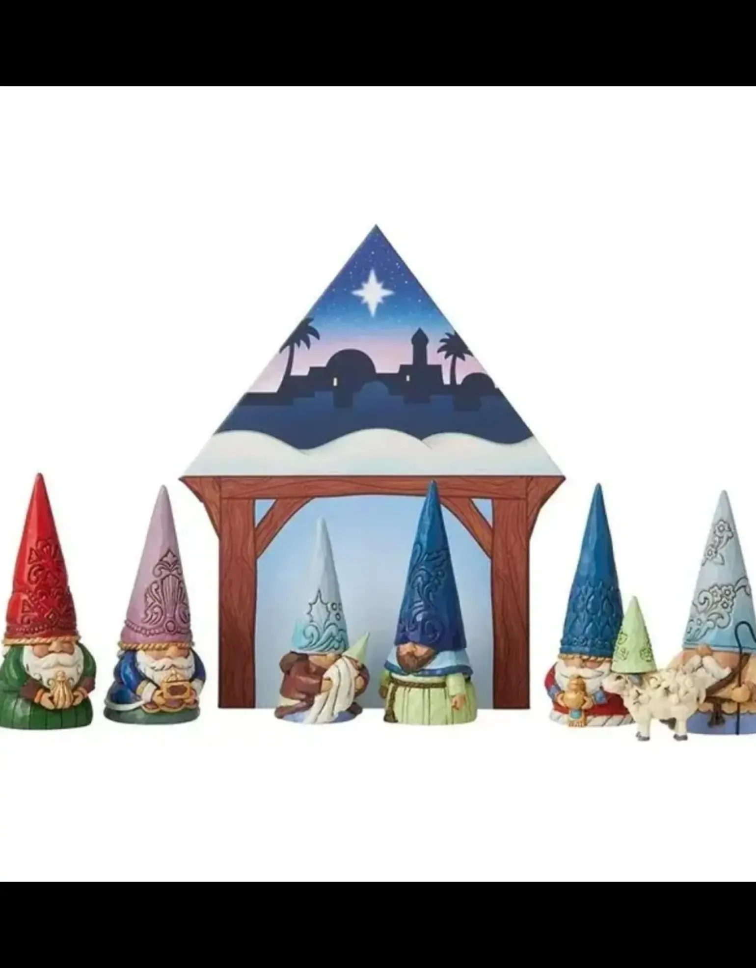 Small But Miraculous Mini Gnome Nativity Set