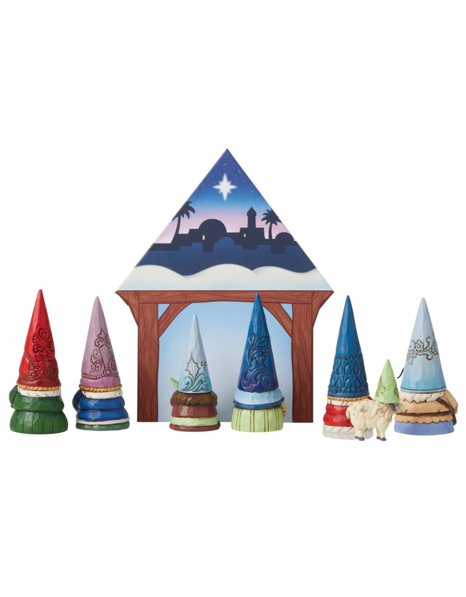 Small But Miraculous Mini Gnome Nativity Set