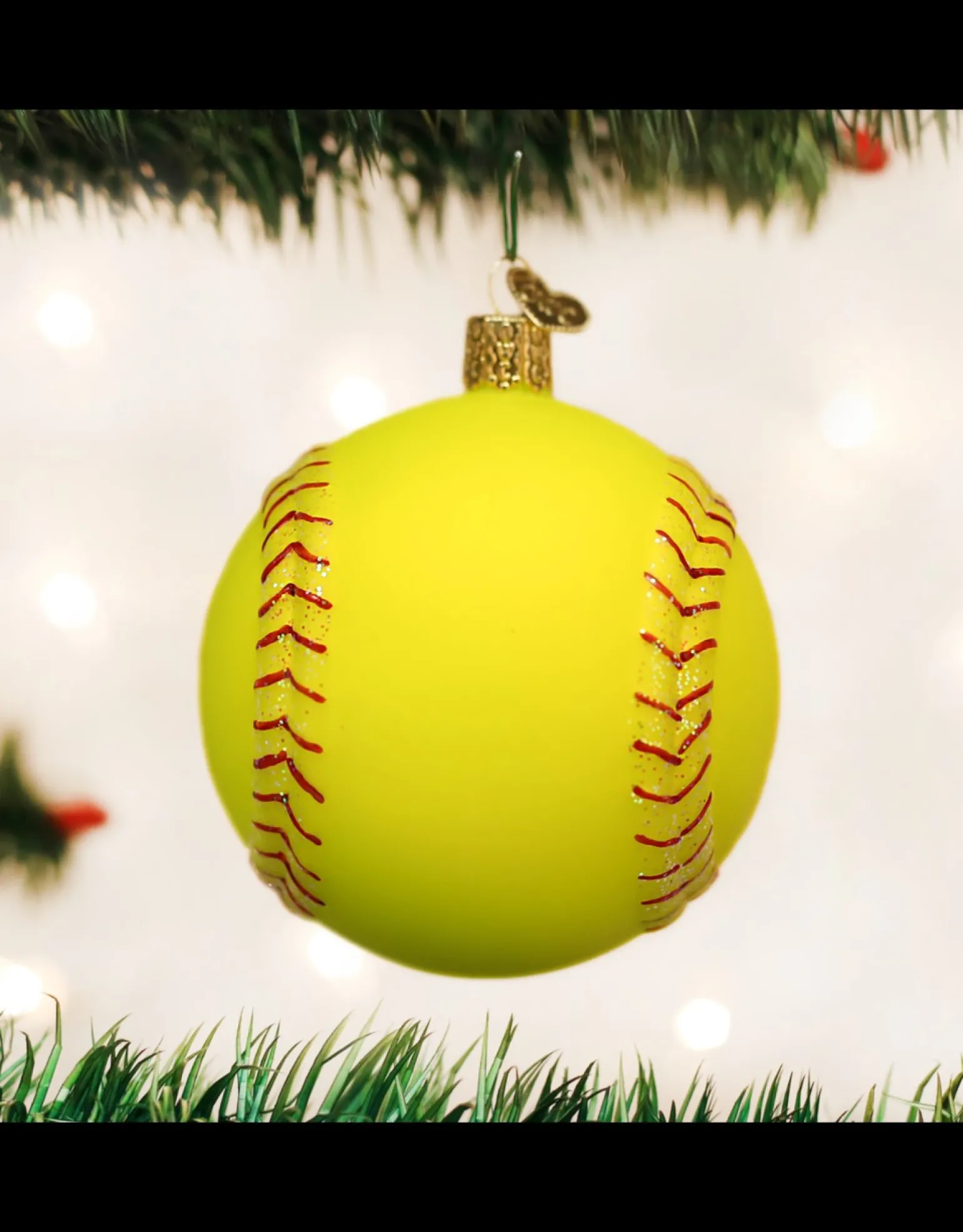 Softball Ornament