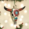 Southwestern Steer Skull Ornament