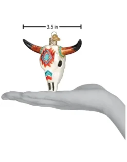 Southwestern Steer Skull Ornament