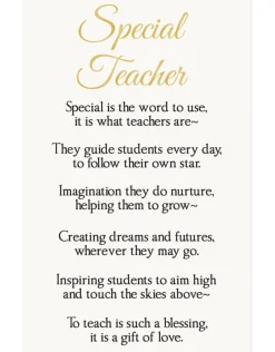 Special Teacher Photo Frame Ornament