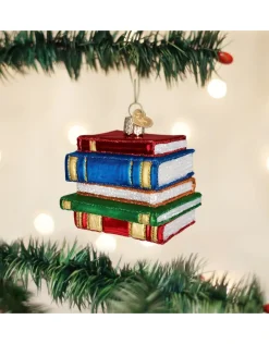 Stack Of Books Ornament