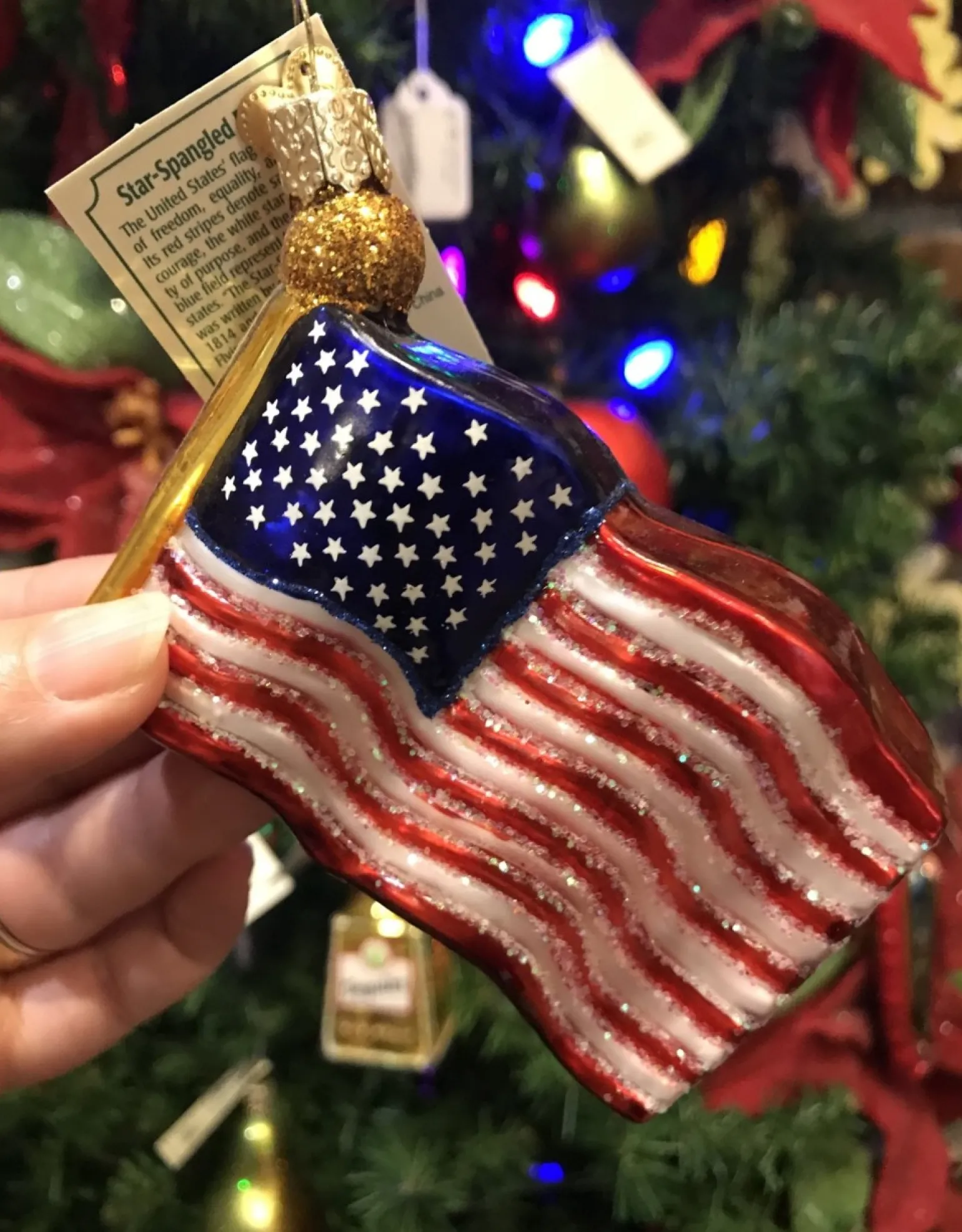 Star-Spangled Banner Ornament