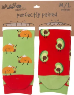 Taco & Avocado Socks