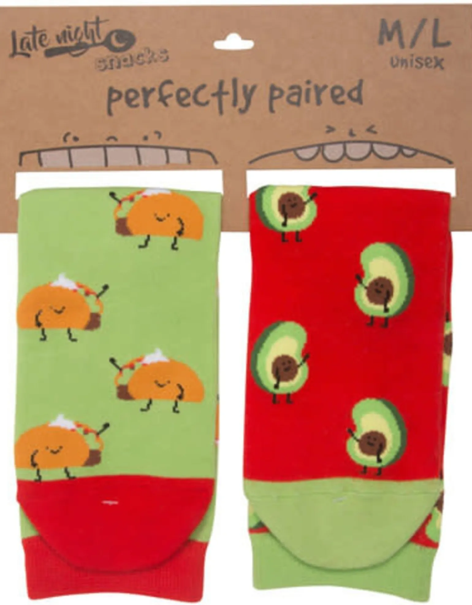 Taco & Avocado Socks