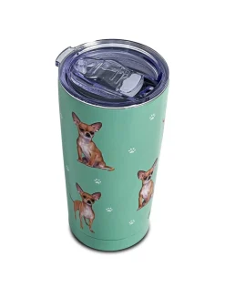 Tan Chihuahua Tumbler