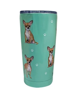 Tan Chihuahua Tumbler