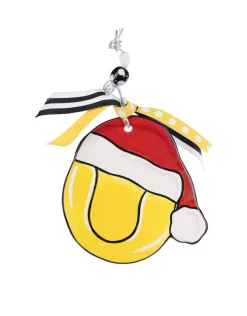 Tennis Ball Flat Ornament