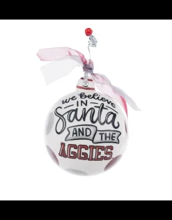 Texas A&M We Believe Ball Ornament