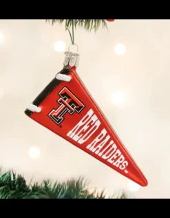 Texas Tech Pennant Ornament