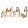 Textured Nativity 7Pc Set