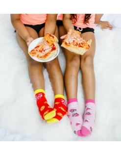 Time To Pizza Party! Youth Socks