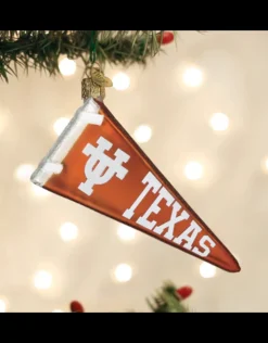 University Of Texas Pennant Ornament