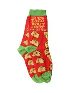 Wanna Taco Bout Jesus? Socks