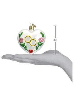 Wedding Heart Ornament