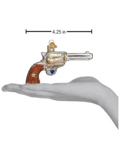Western Revolver Ornament