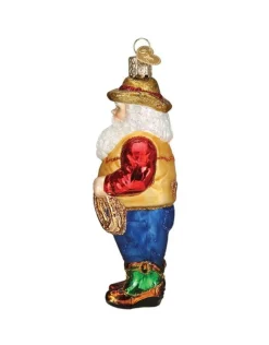 Western Santa Ornament