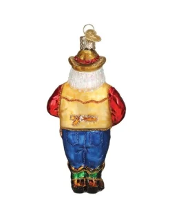Western Santa Ornament