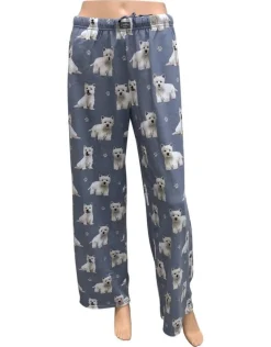 Westie Pajama Bottoms