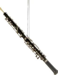 Wood Oboe Ornament