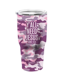 Y'All Need Jesus 30Oz Tumbler