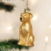 Yellow Lab Ornament