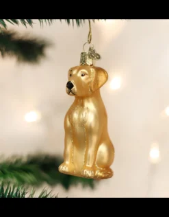 Yellow Lab Ornament