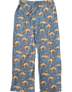 Yellow Labrador Pajama Bottoms